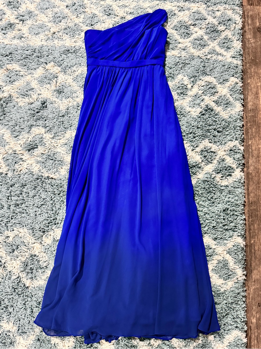 Alfred Angelo Cobalt Blue Formal Dress